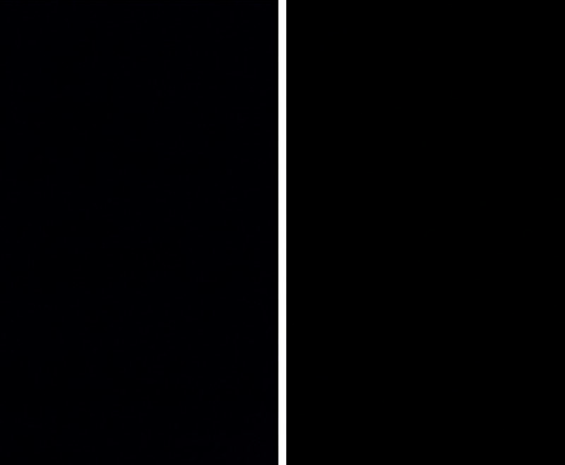 Illustration for article titled Esta es la diferencia entre sacar una foto en RAW y JPG con la tapa del objetivo puesta